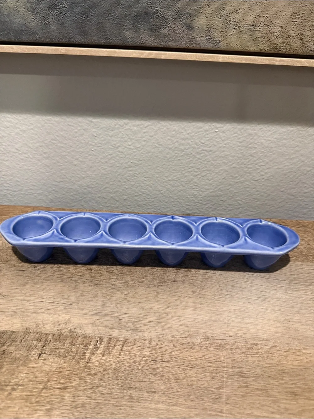 Blue Ceramic Egg Tray - Looks Like Anthropologie Old Havana